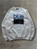 '90s Shades Of Blue Jazz Crewneck Sz. L