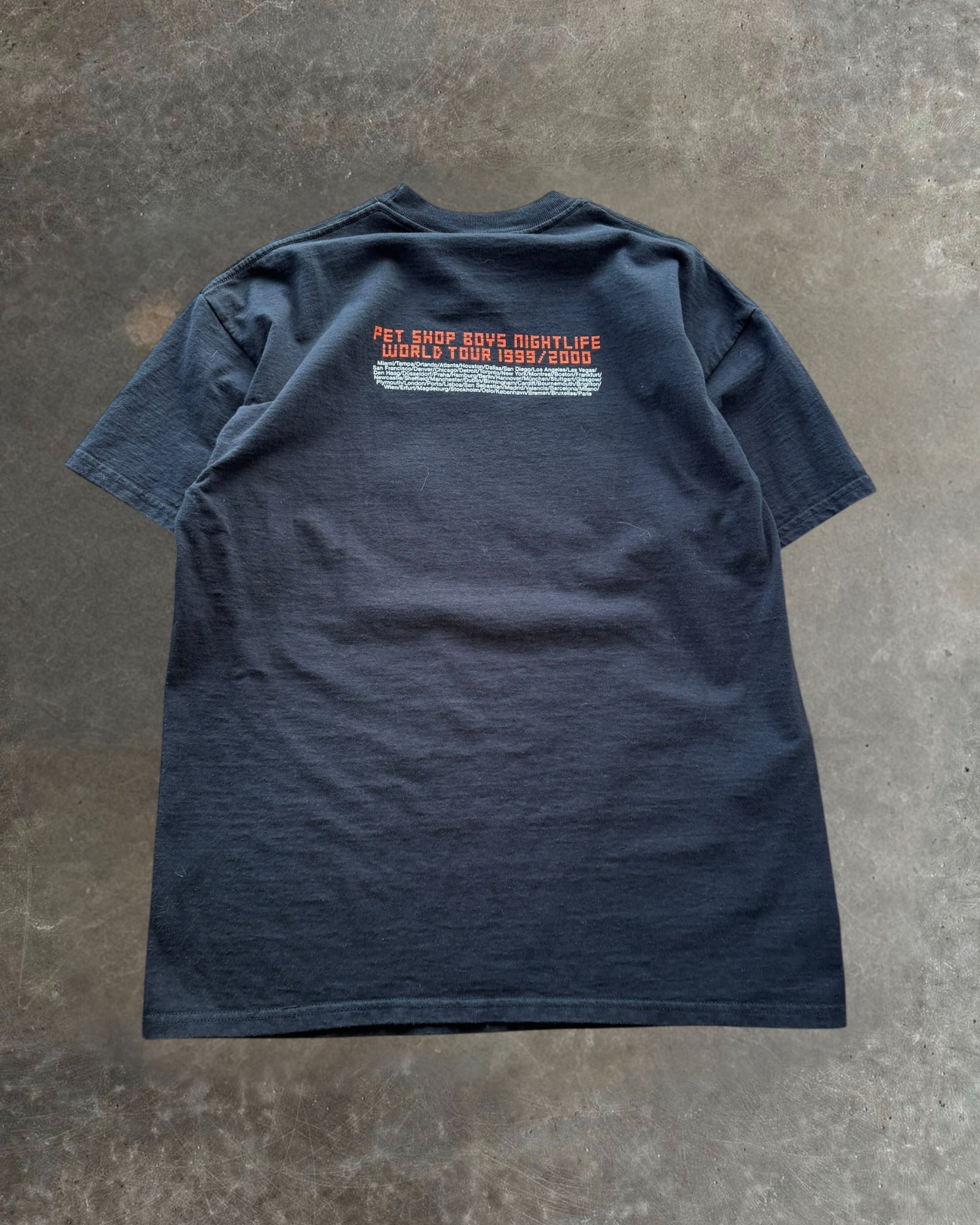 '99 Night Life Pet Shop Boys Band Tee Sz. XL