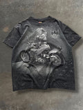 '90s American Biker 3D Emblem Tee Size XL