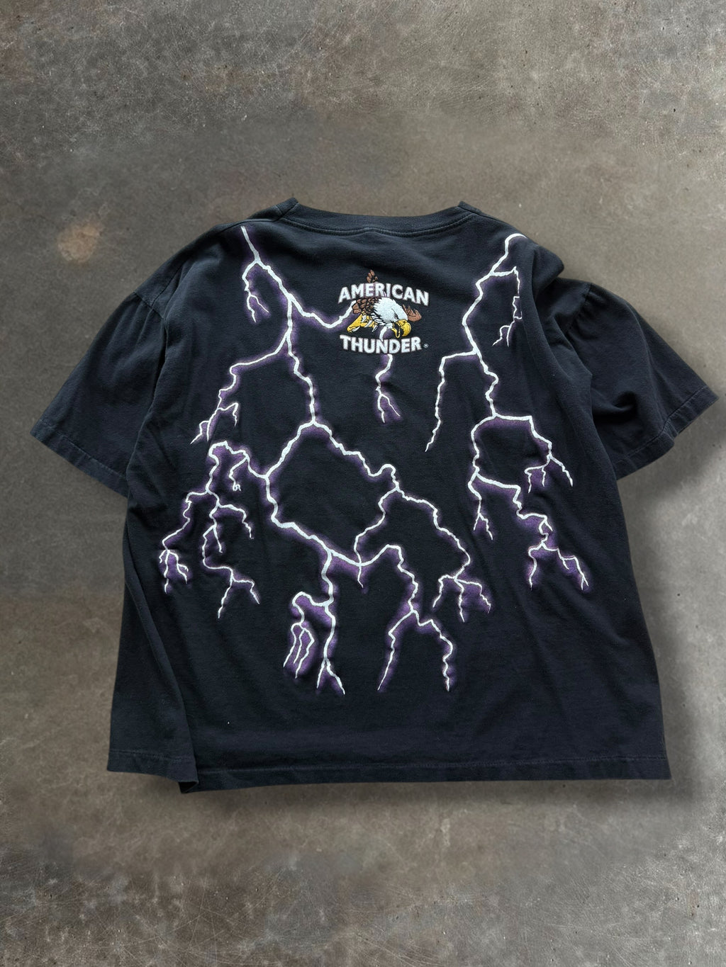 '90s Native American Thunder Lighting Tee Sz. XL
