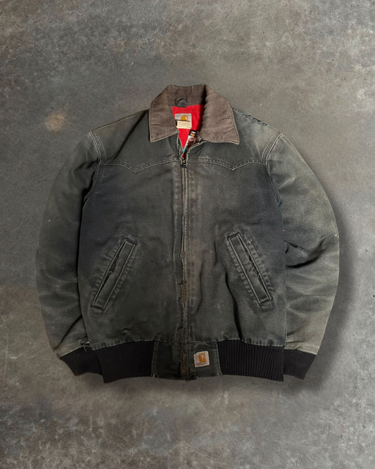 '80s Faded Black Carhartt Sante Fe Jacket Sz. S