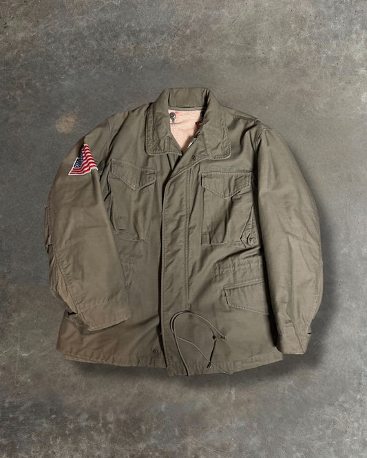 '70s M-65 Military Lined Jacket Sz. L