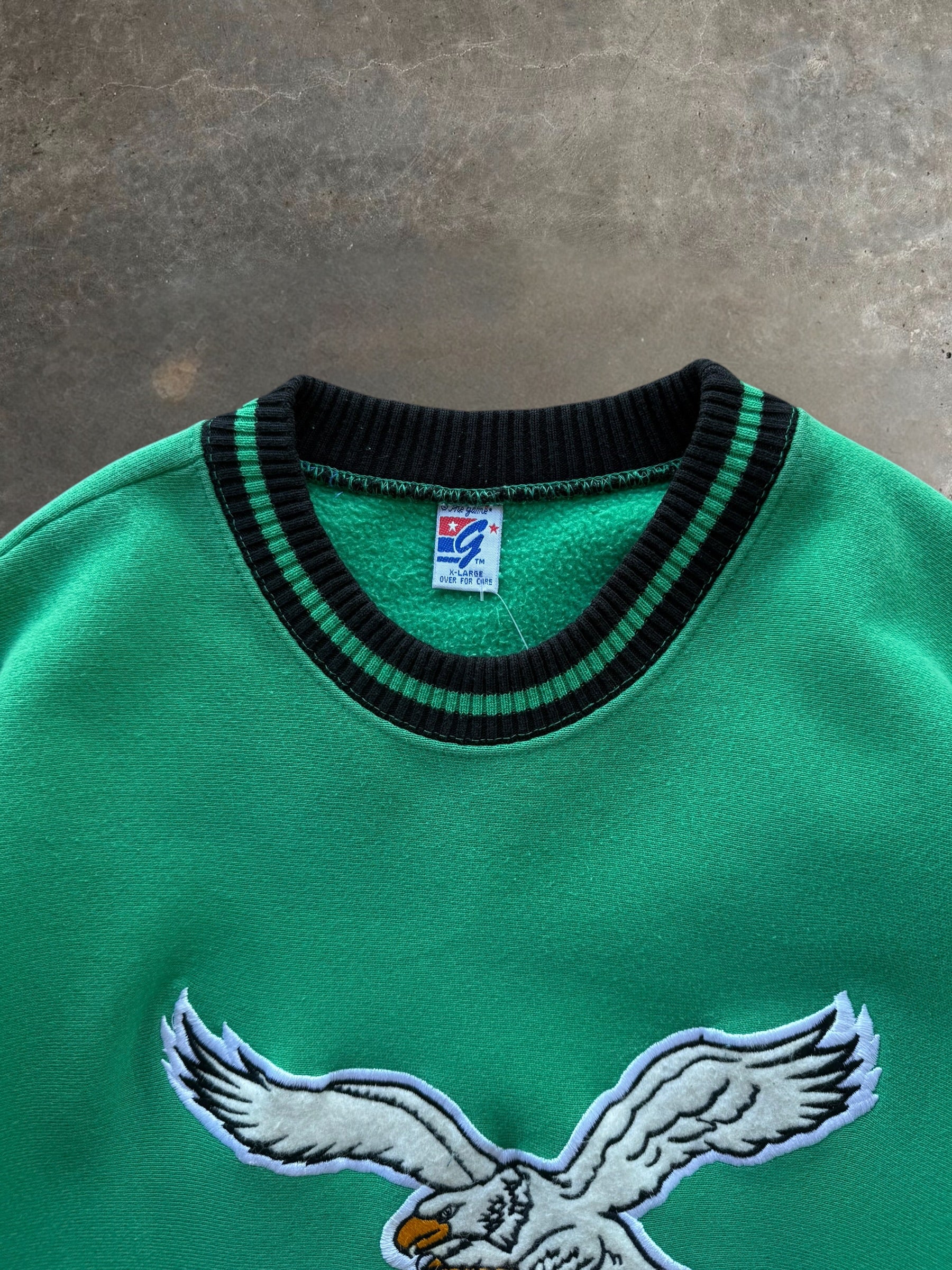 '90s Philidelphia Eagles Crewneck Sz. XL