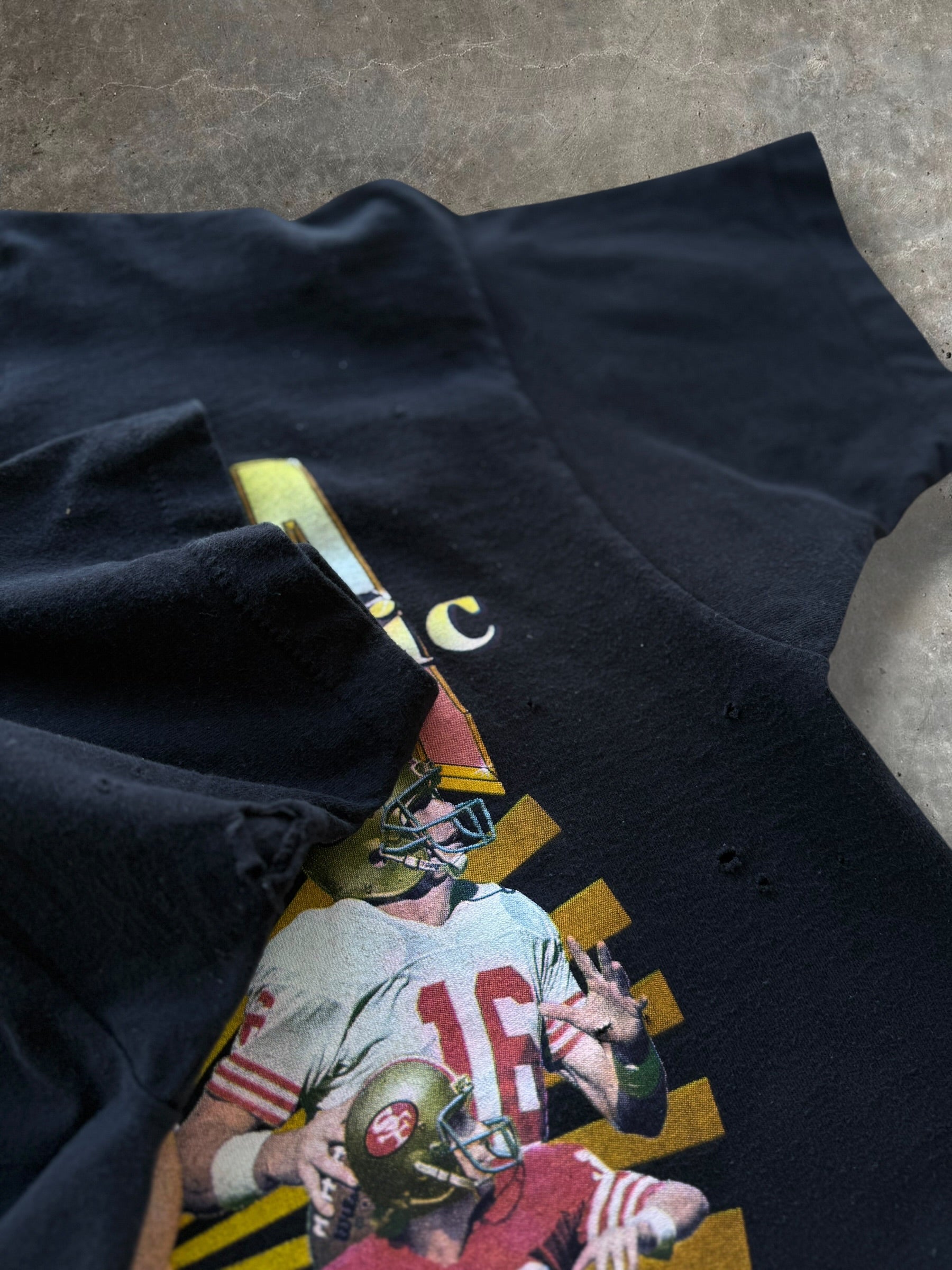 '95 Joe Montana Rap Tee Sz. XL