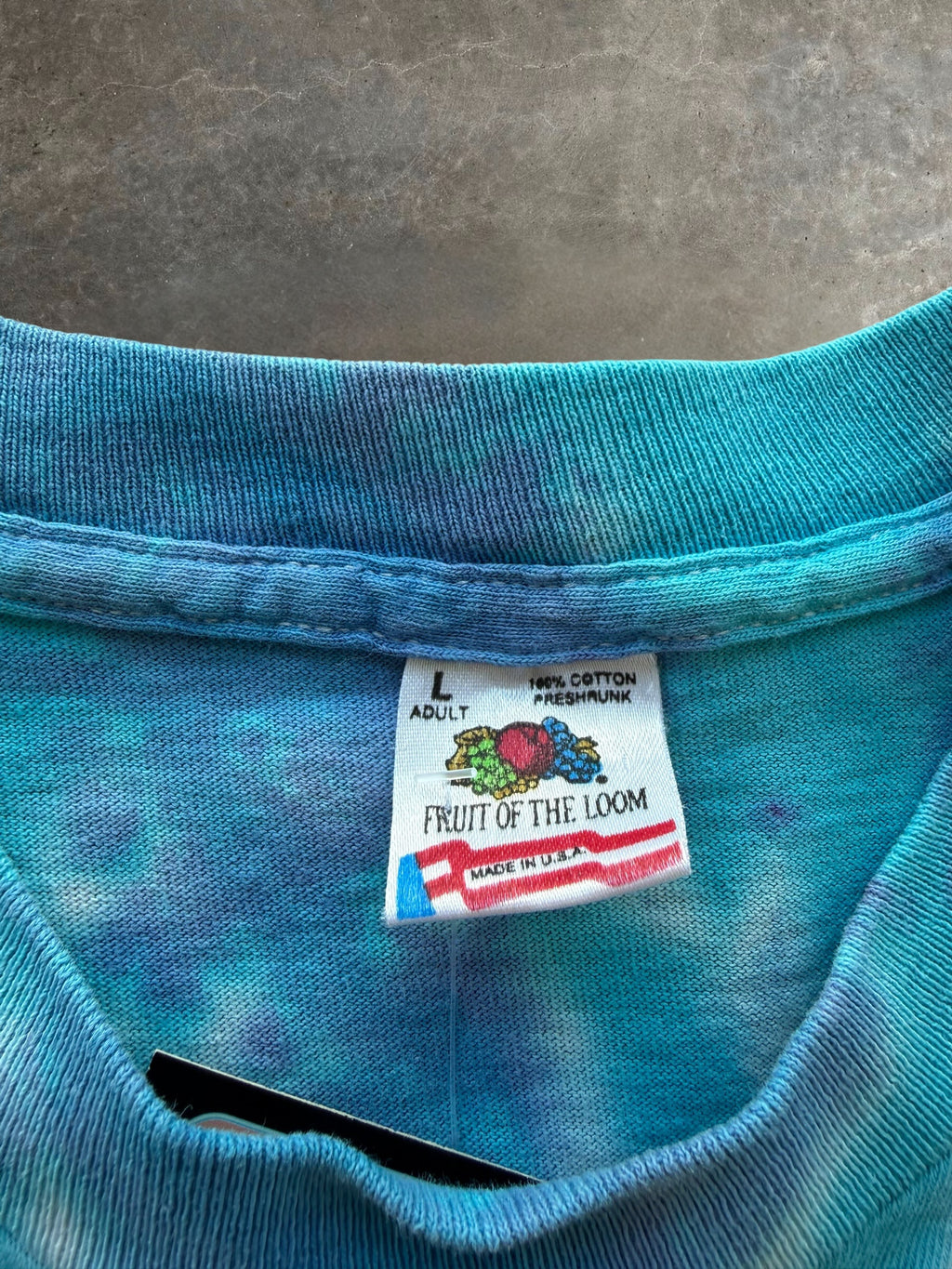 '90s GD Style Spiral Tye-Dye Tee Sz. L