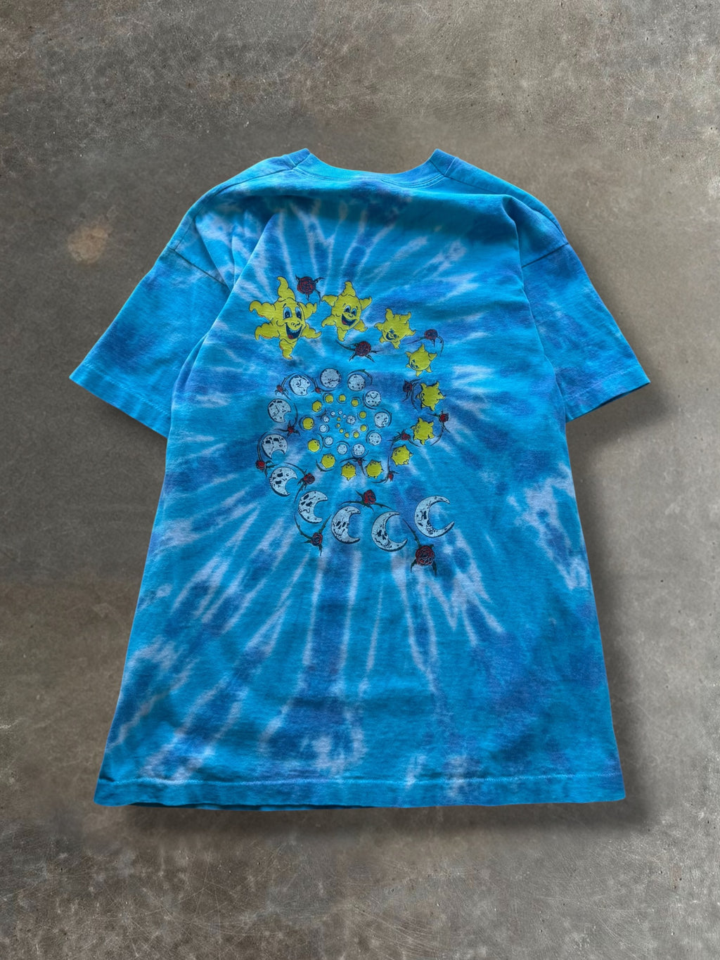 '90s GD Style Spiral Tye-Dye Tee Sz. L