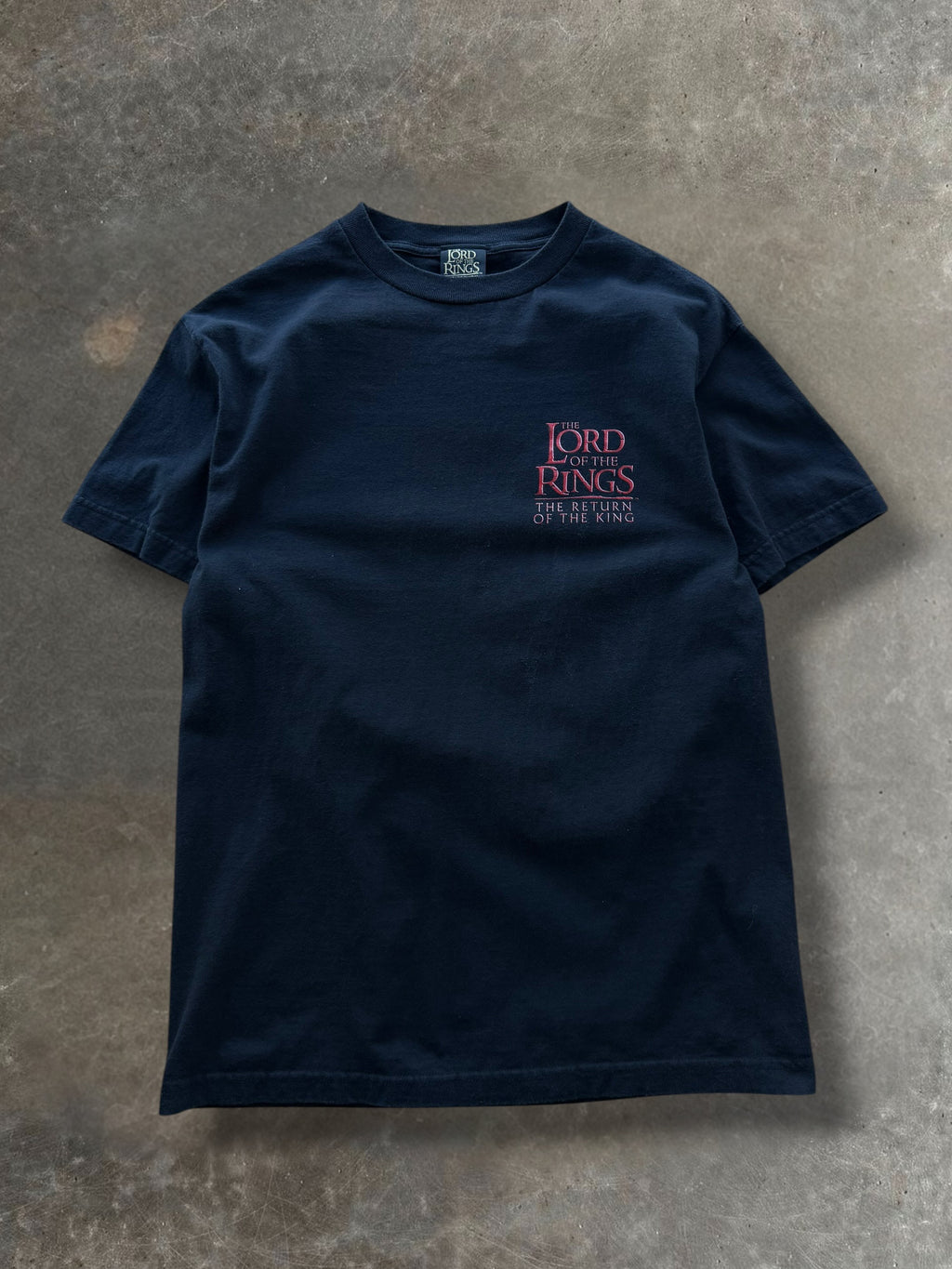 '03 Lord Of The Rings "Return Of The King" Movie Promo Tee Sz. L