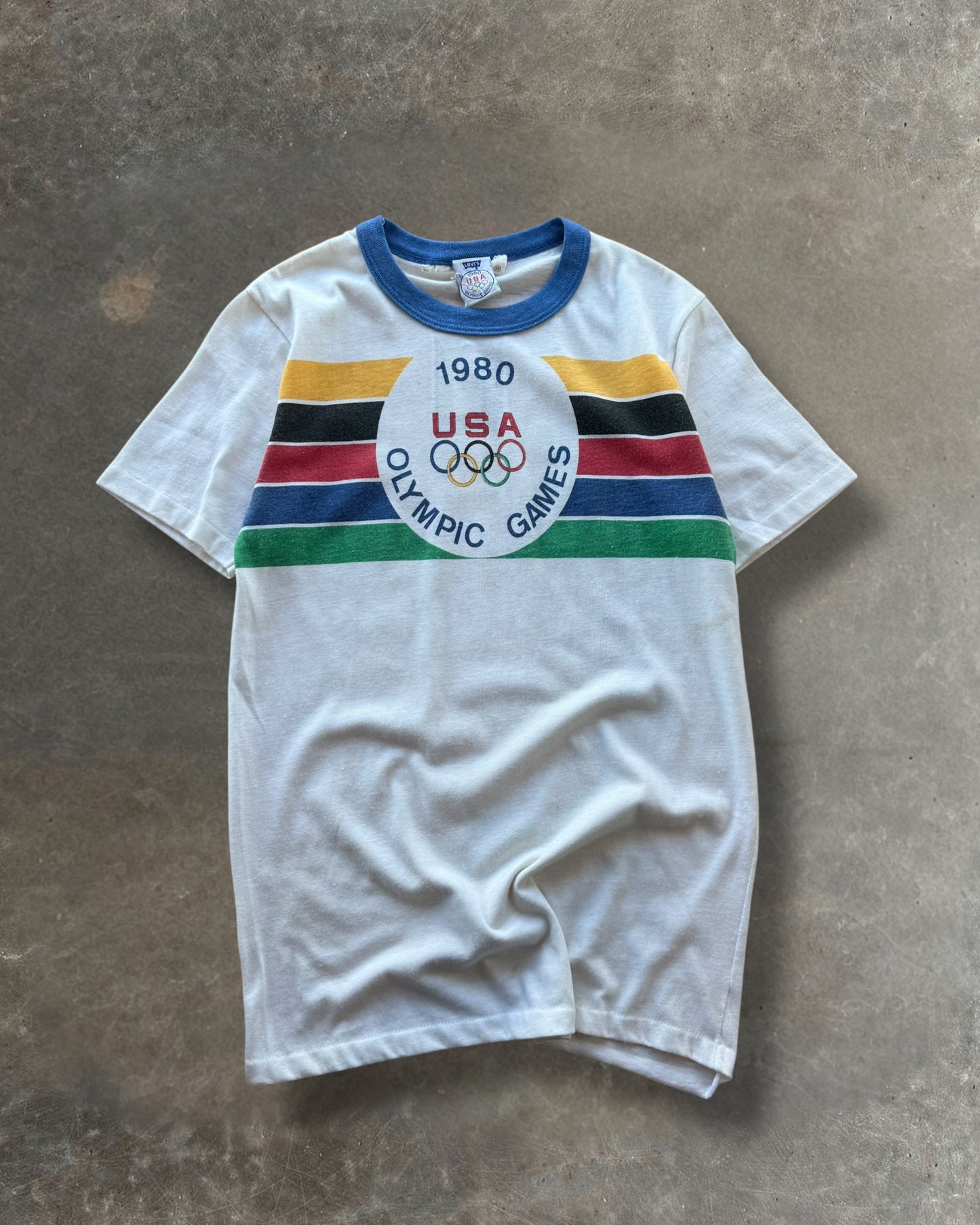 '80 USA Olympics Tee Sz. M