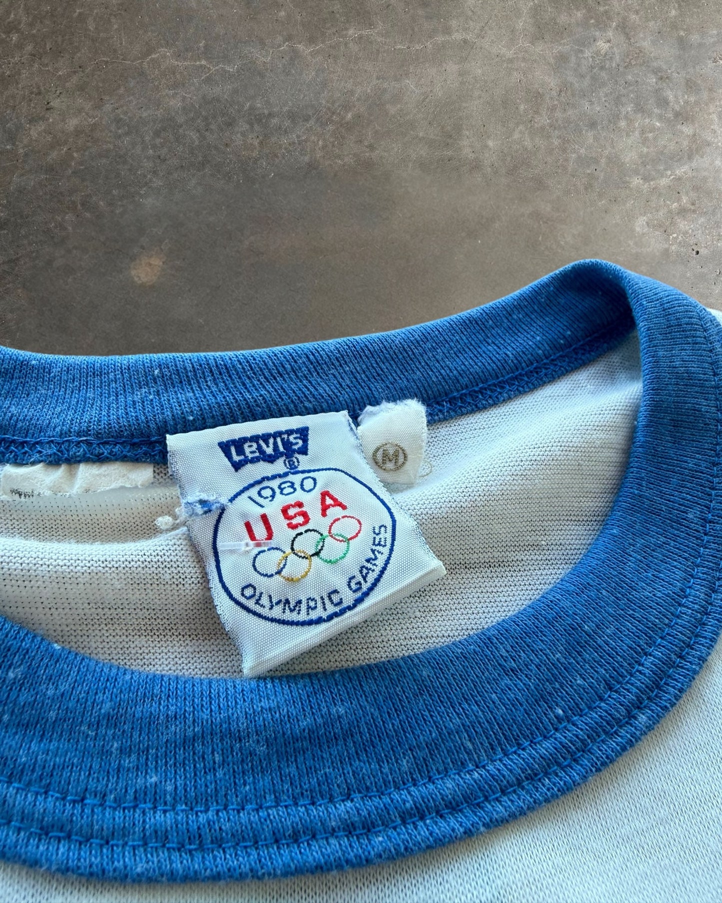 '80 USA Olympics Tee Sz. M