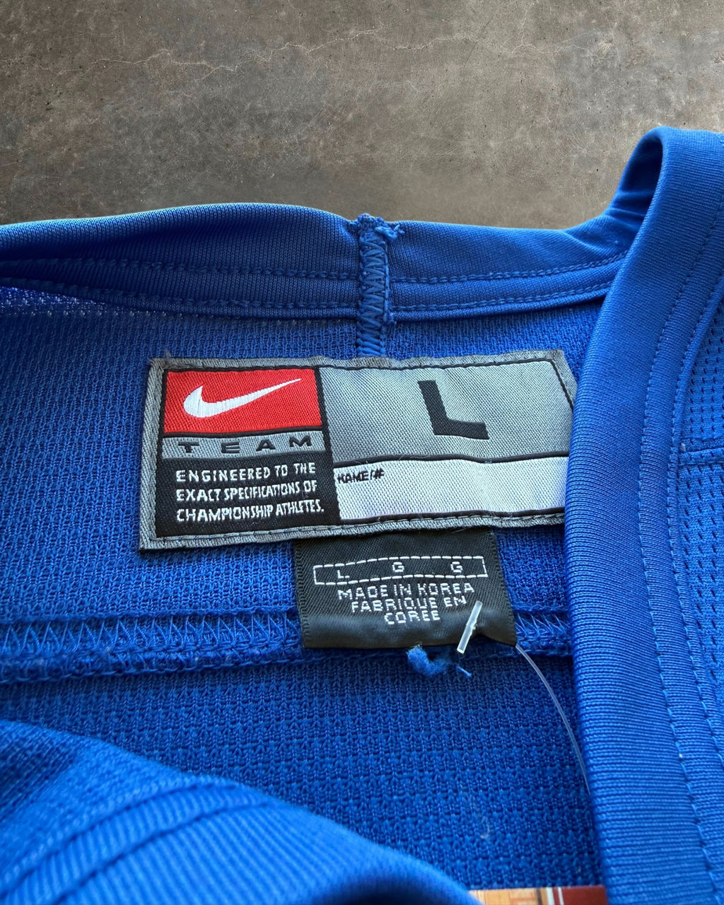 '00s Nike USA Olympics Hockey Jersey Sz. L