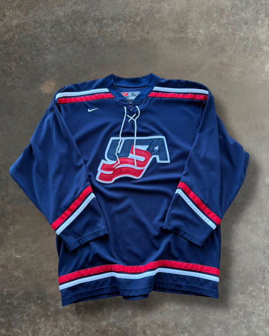 '00s USA Olympics Hockey Jersey Sz. XL