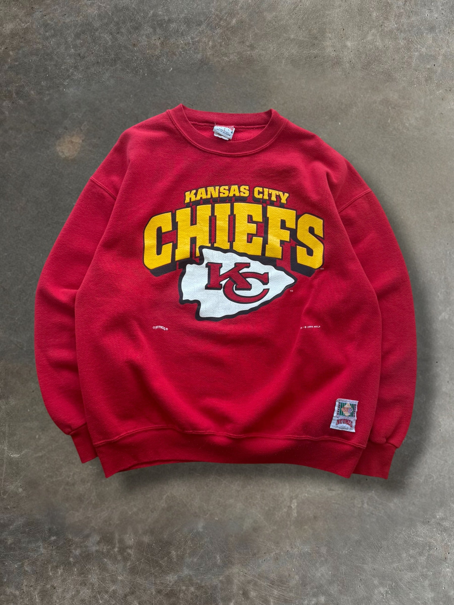'94 Kansas City Chiefs Crewneck Sz. L