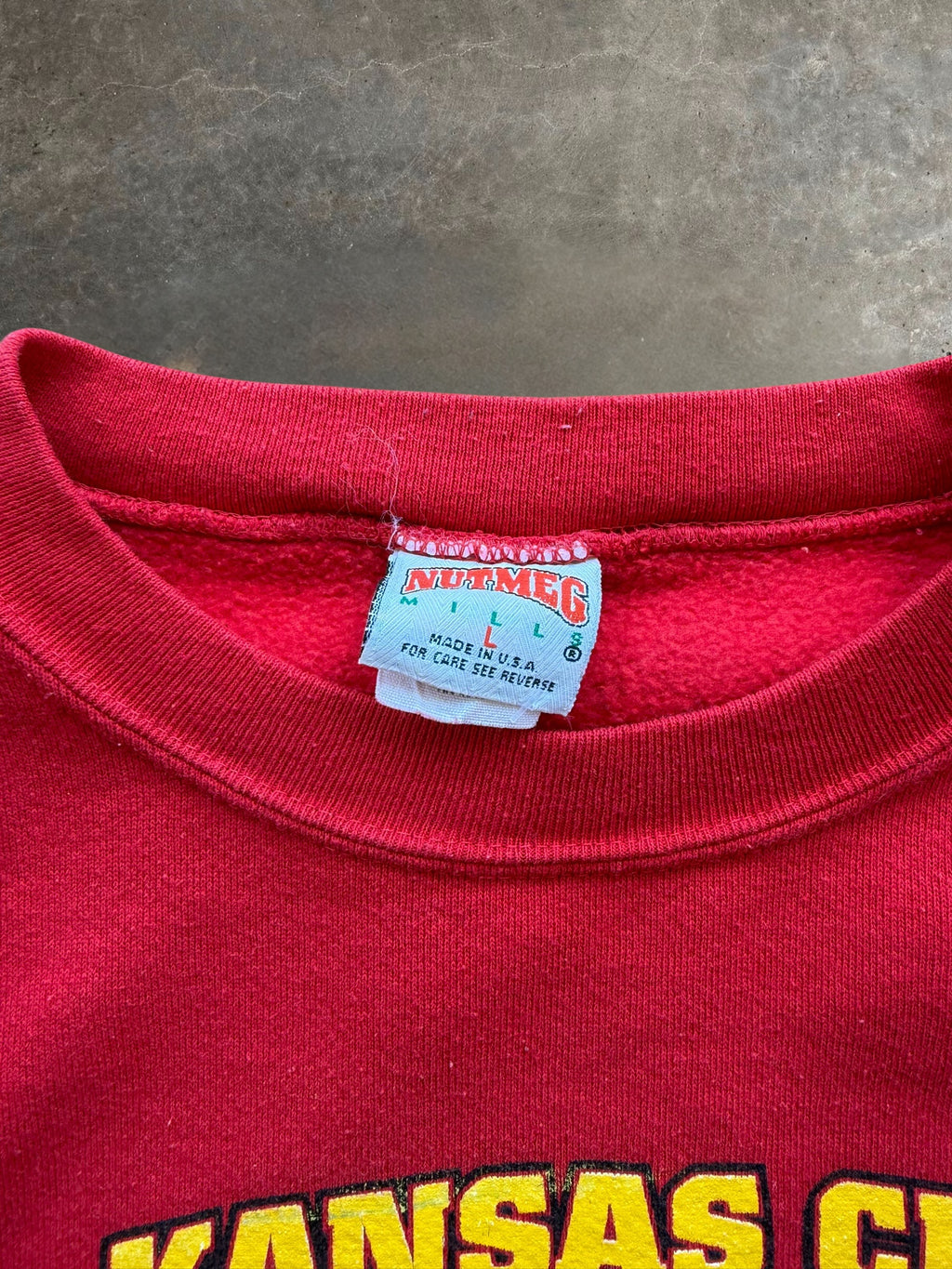 '94 Kansas City Chiefs Crewneck Sz. L