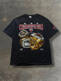 '93 Bulls World Champs Rings Tee Sz. XL