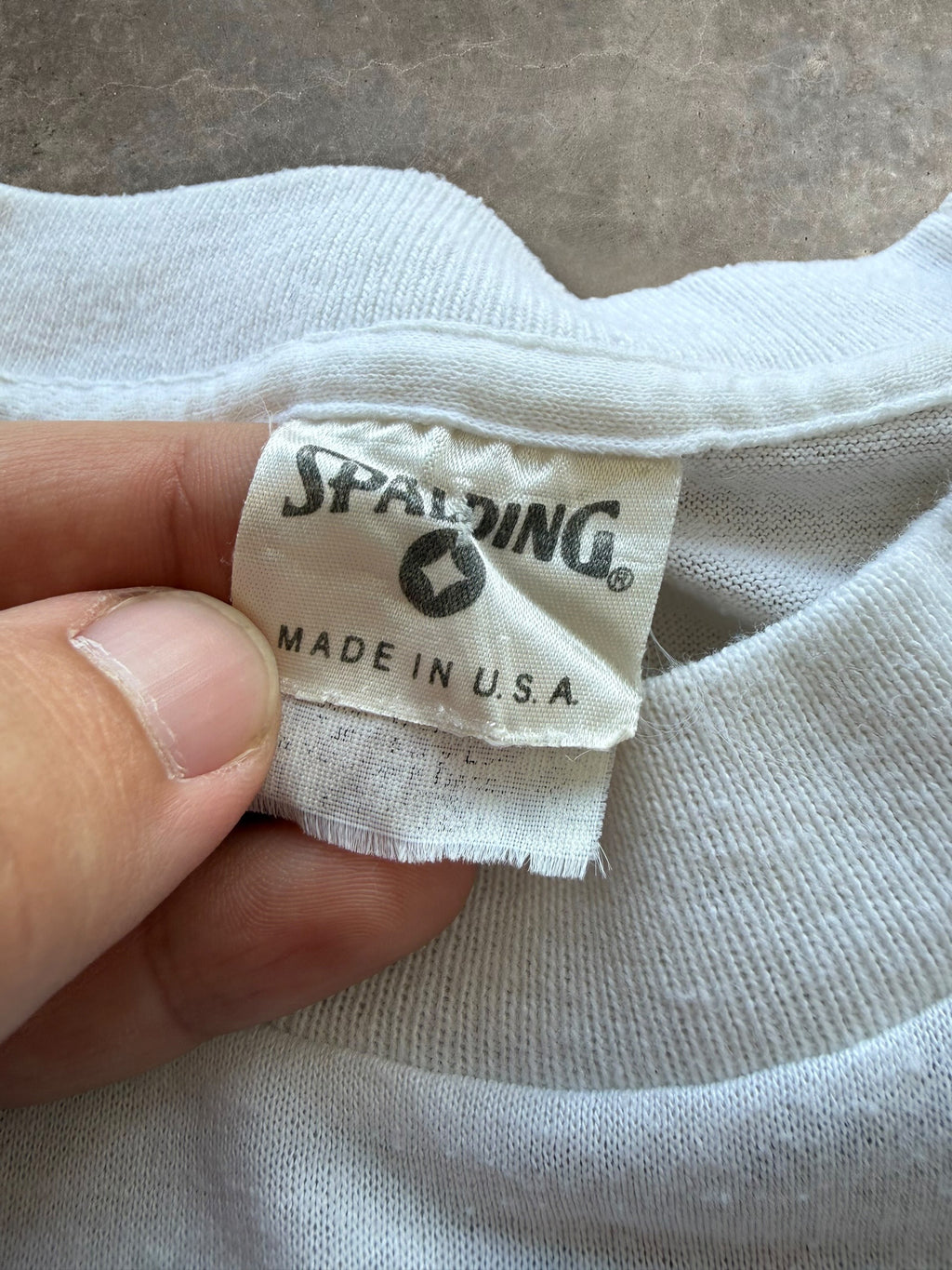 '90s Spadling Sports AOP Tee Sz. M
