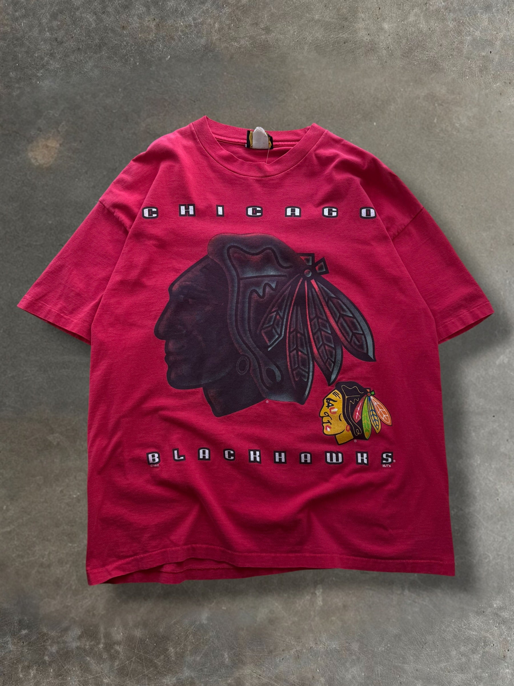'90s Chicago Blackhawks Tee Sz. XXL