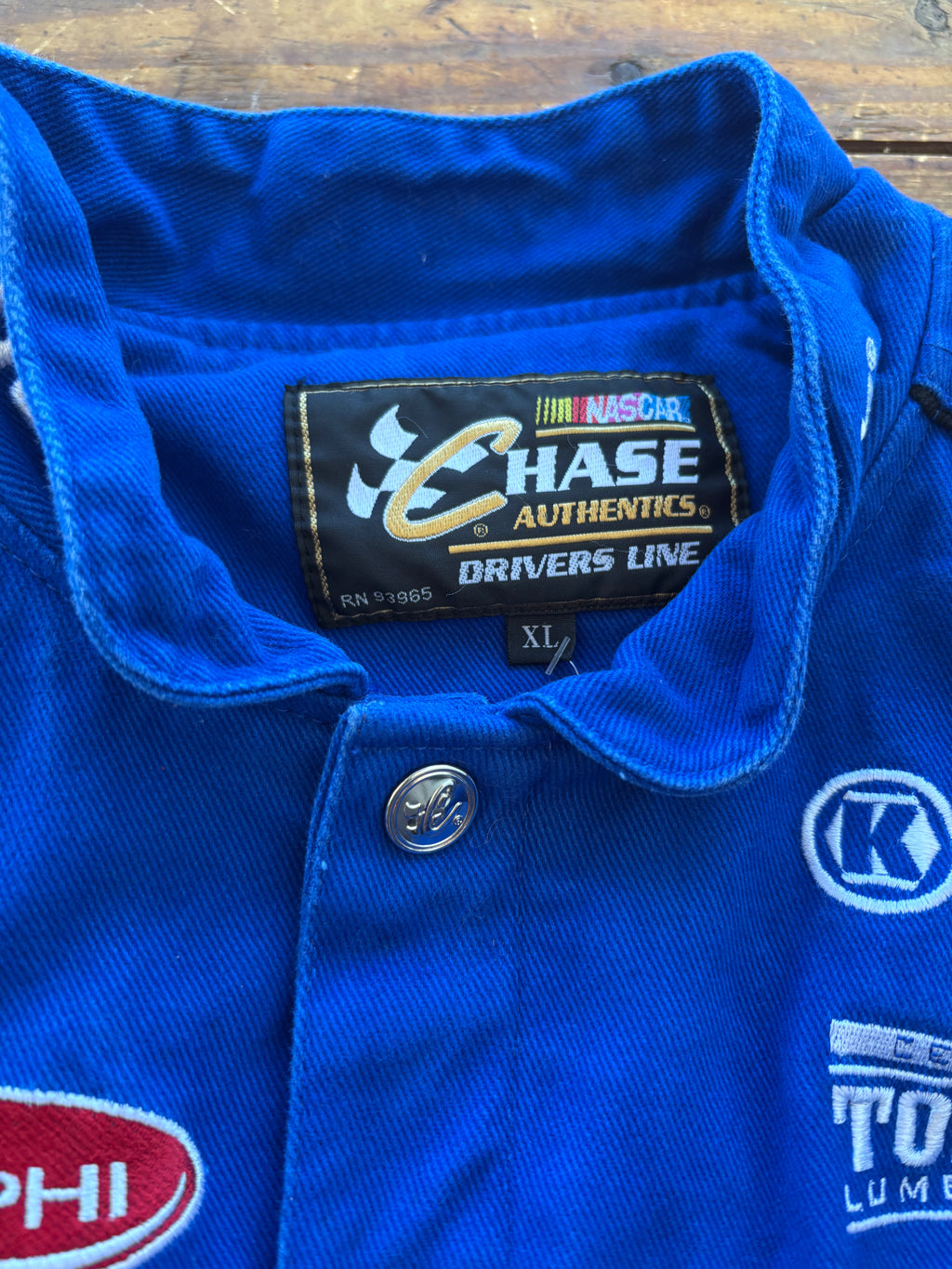 '90s Lowes Nascar Jacket Sz. XL