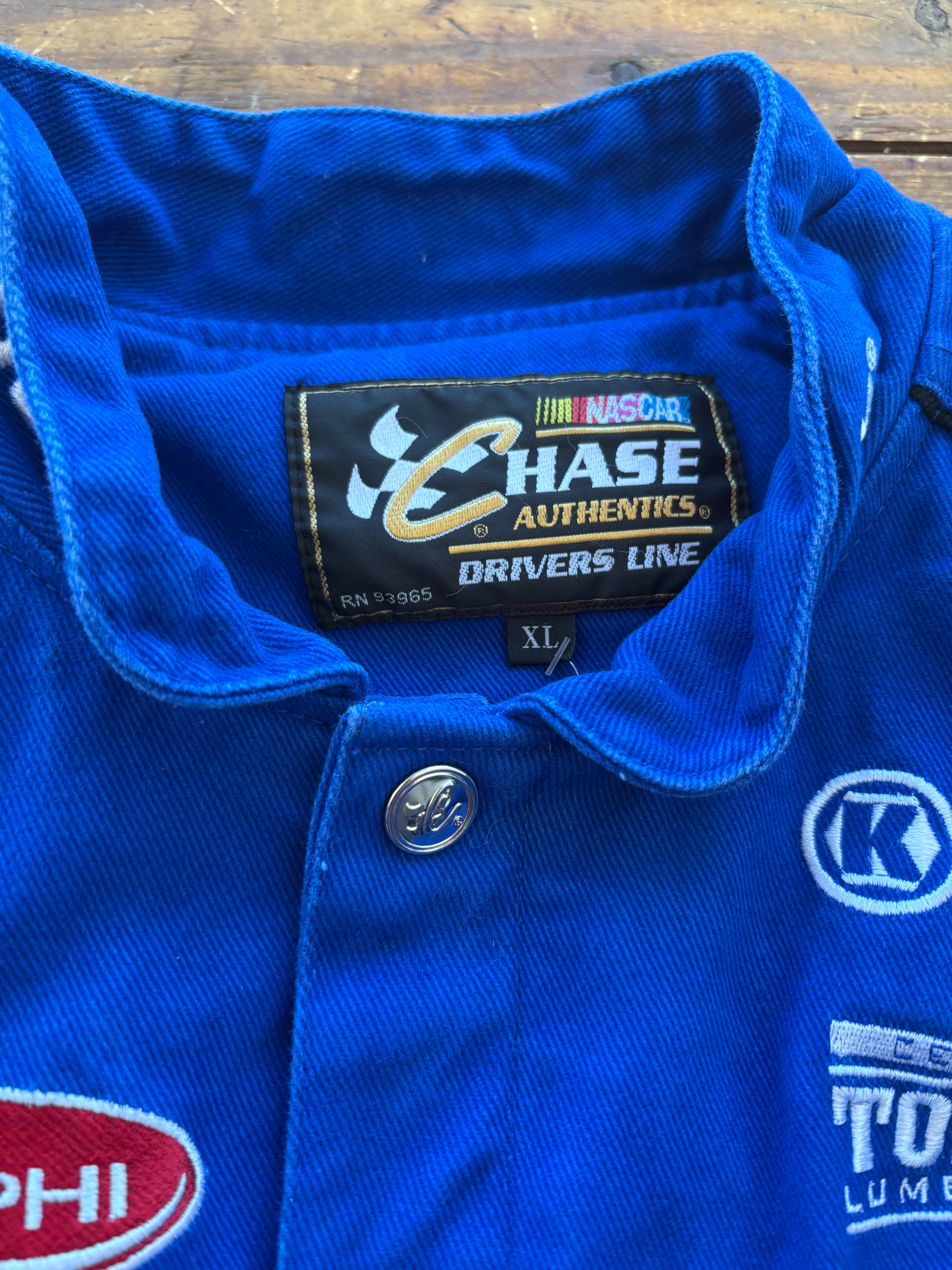 '90s Lowes Nascar Jacket Sz. XL