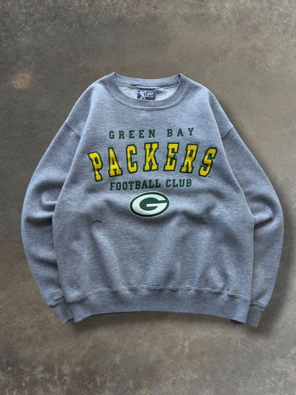 '93 Green Bay Packers Football Club Crewneck Sz. M
