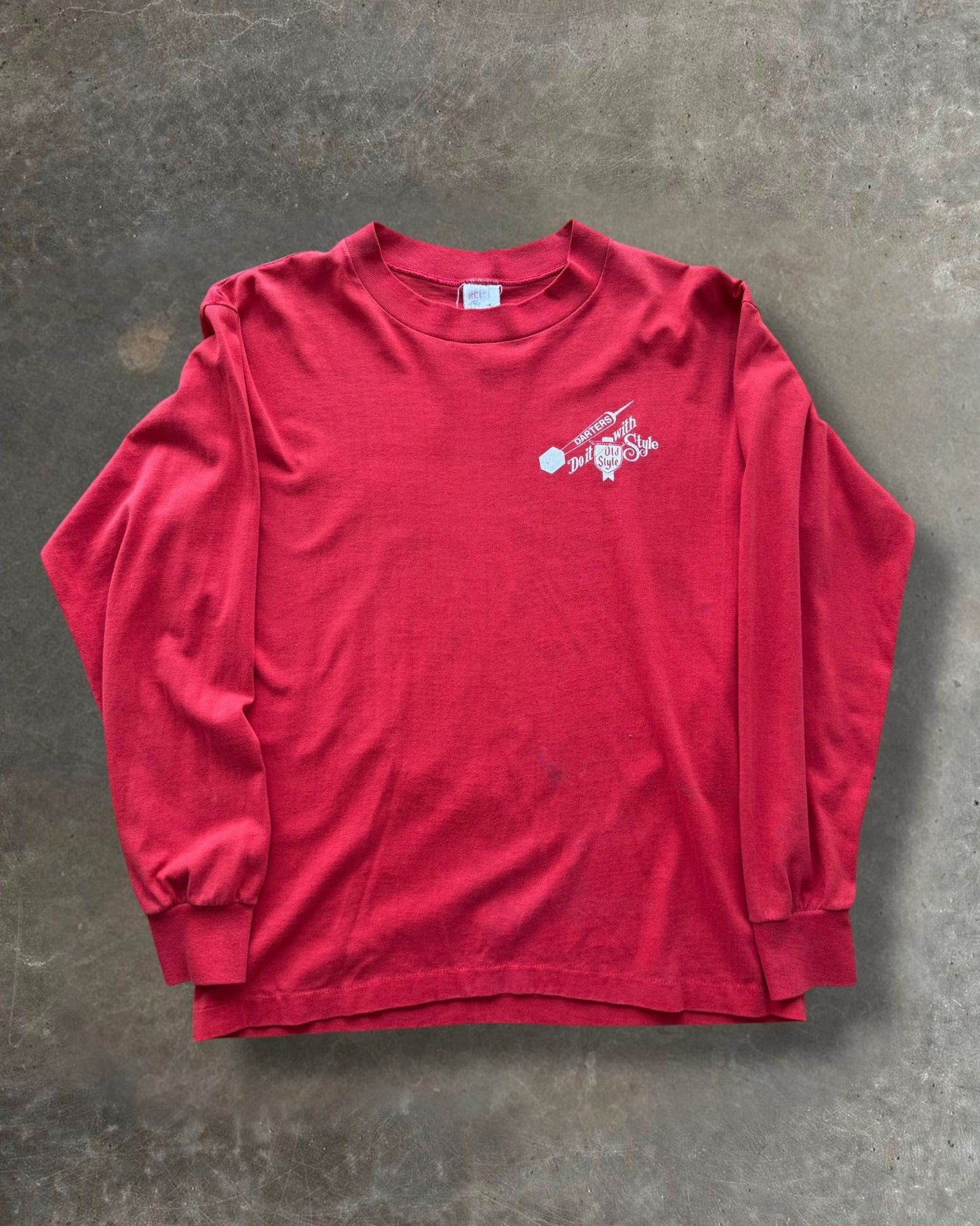 '84 Old Style Beer Darts Long Sleeve Sz. L