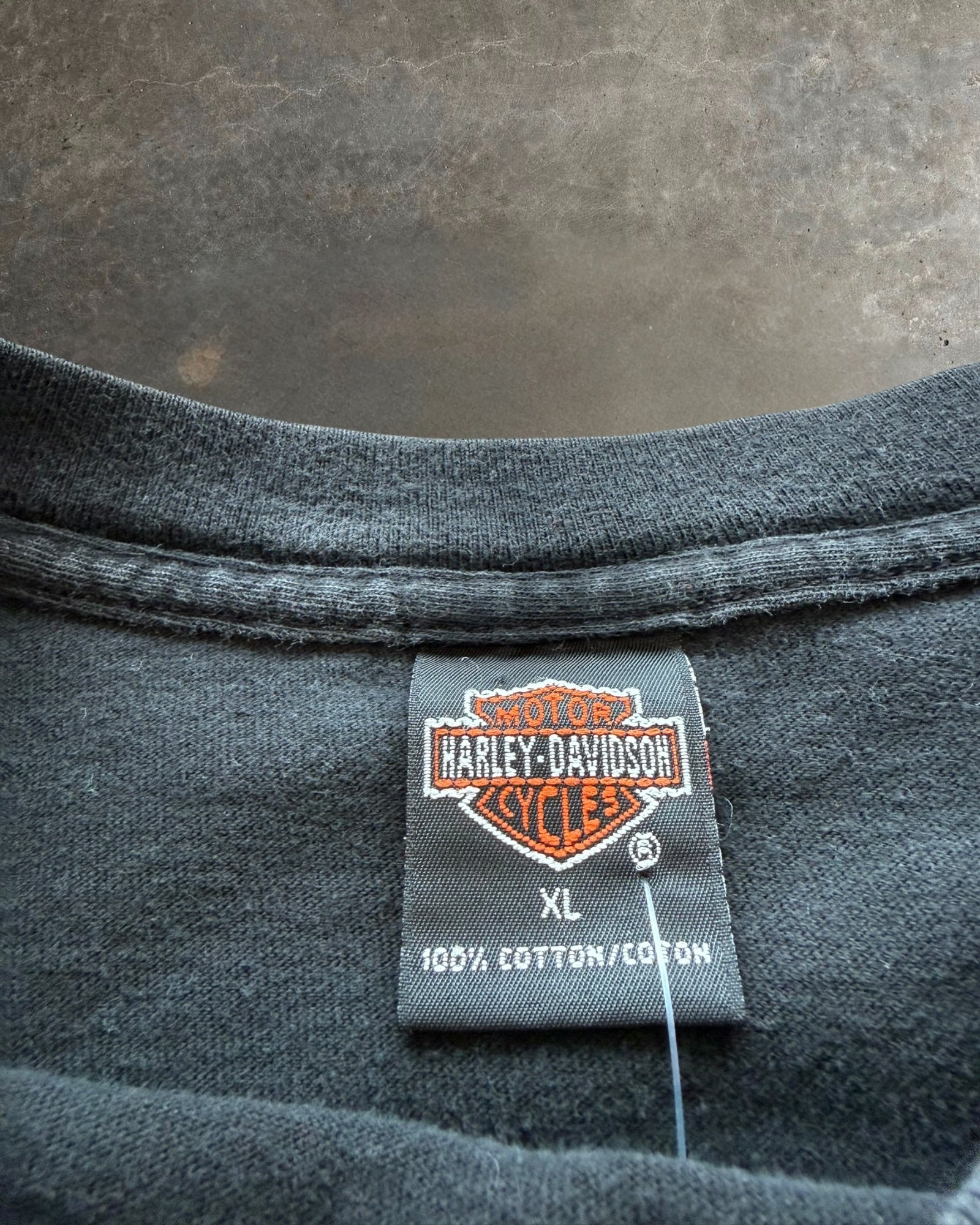 '90s Indiana Harley Davidson Long Sleeve Sz. XL