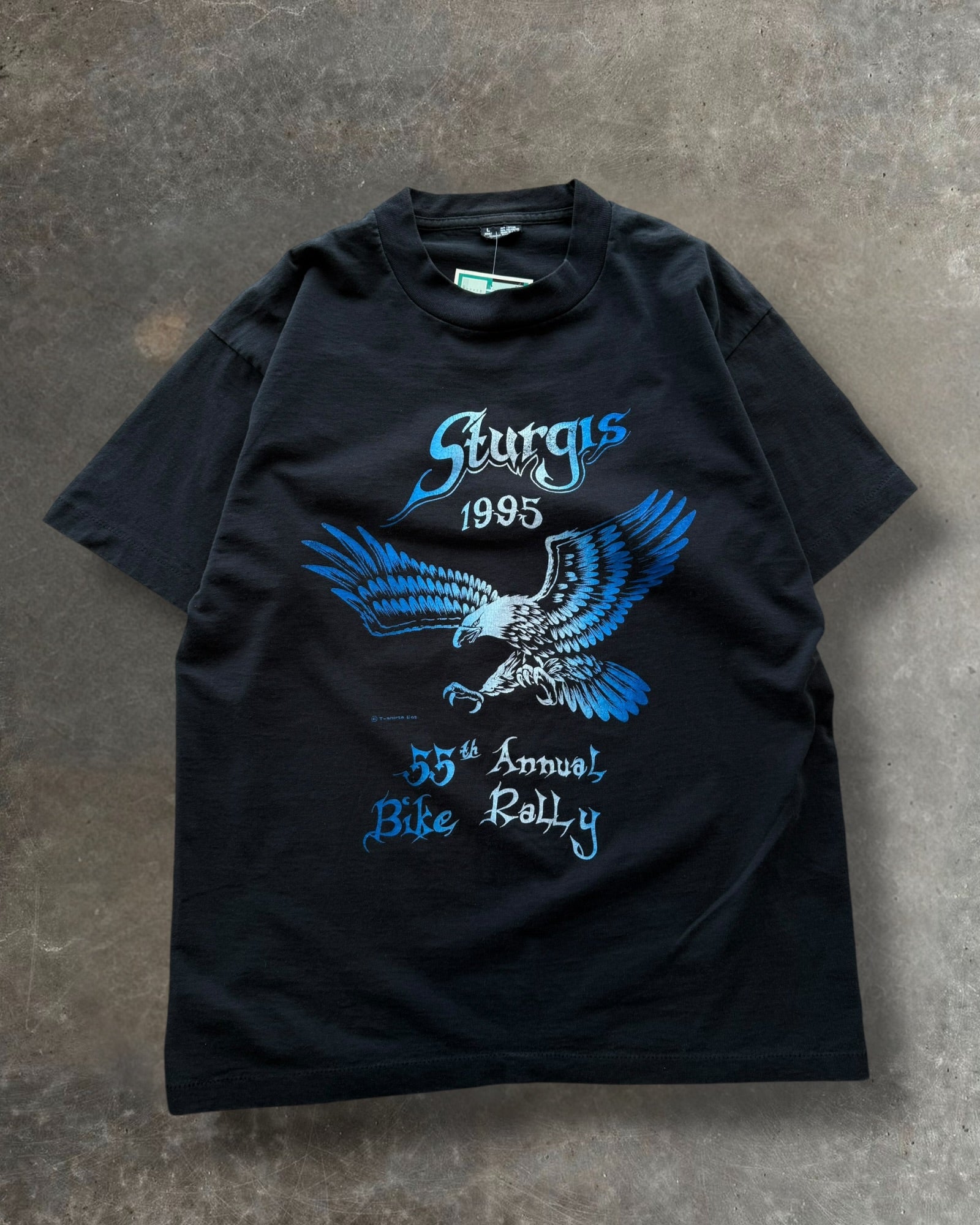 '95 Sturgis Rally Biker Tee Sz. L