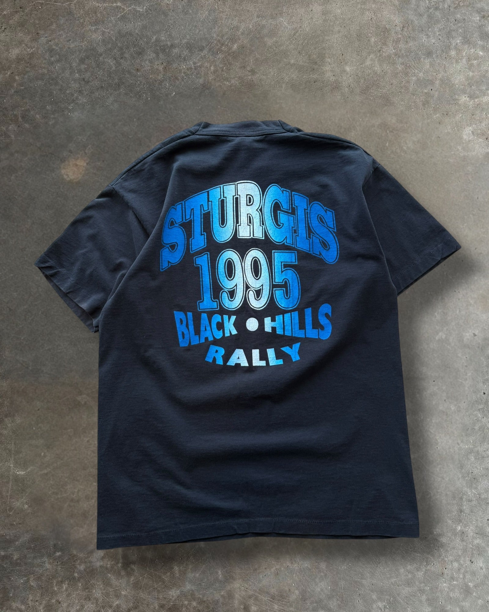 '95 Sturgis Rally Biker Tee Sz. L