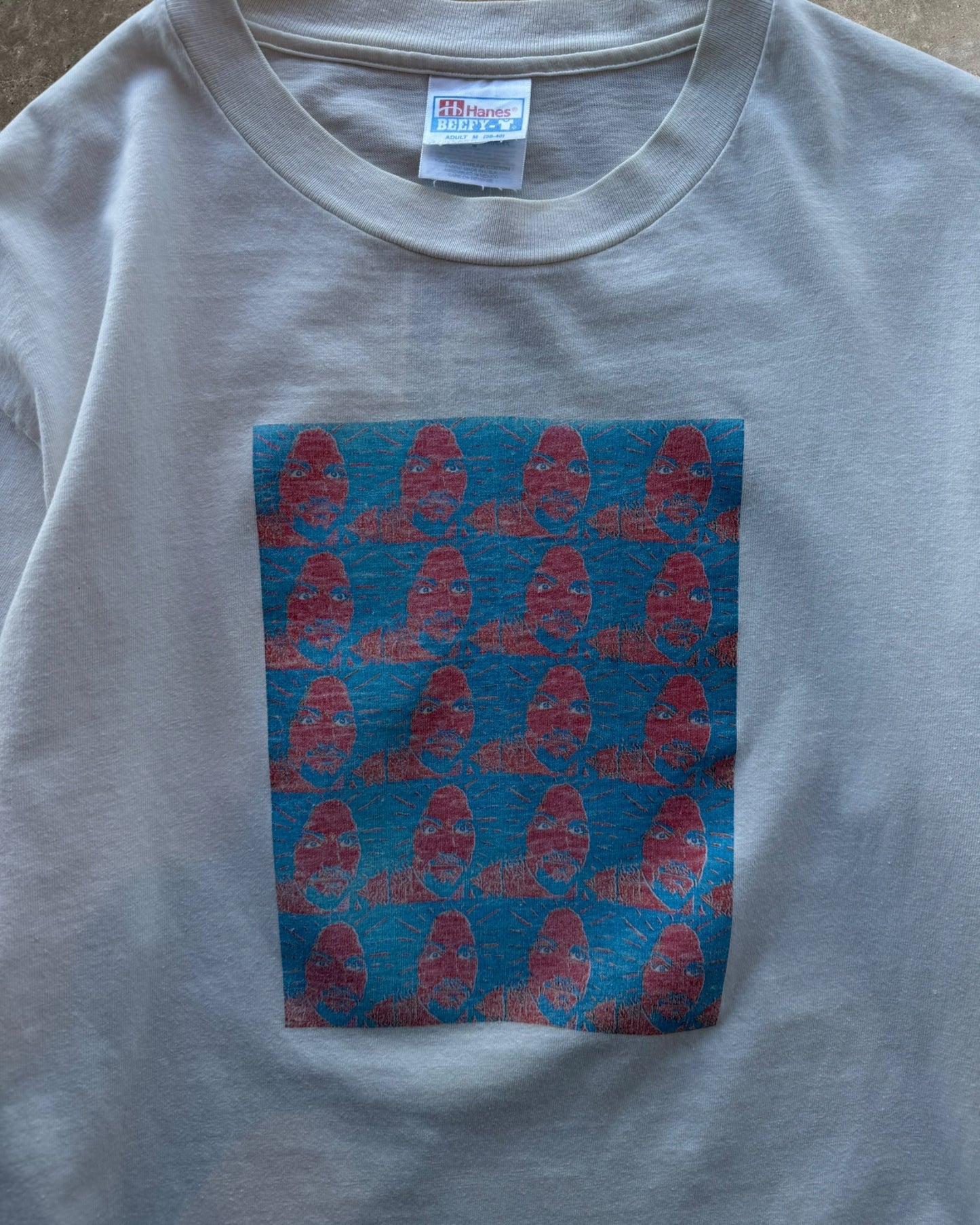 '90s Art Style Charles Manson Serial Killer Long Sleeve Sz. M