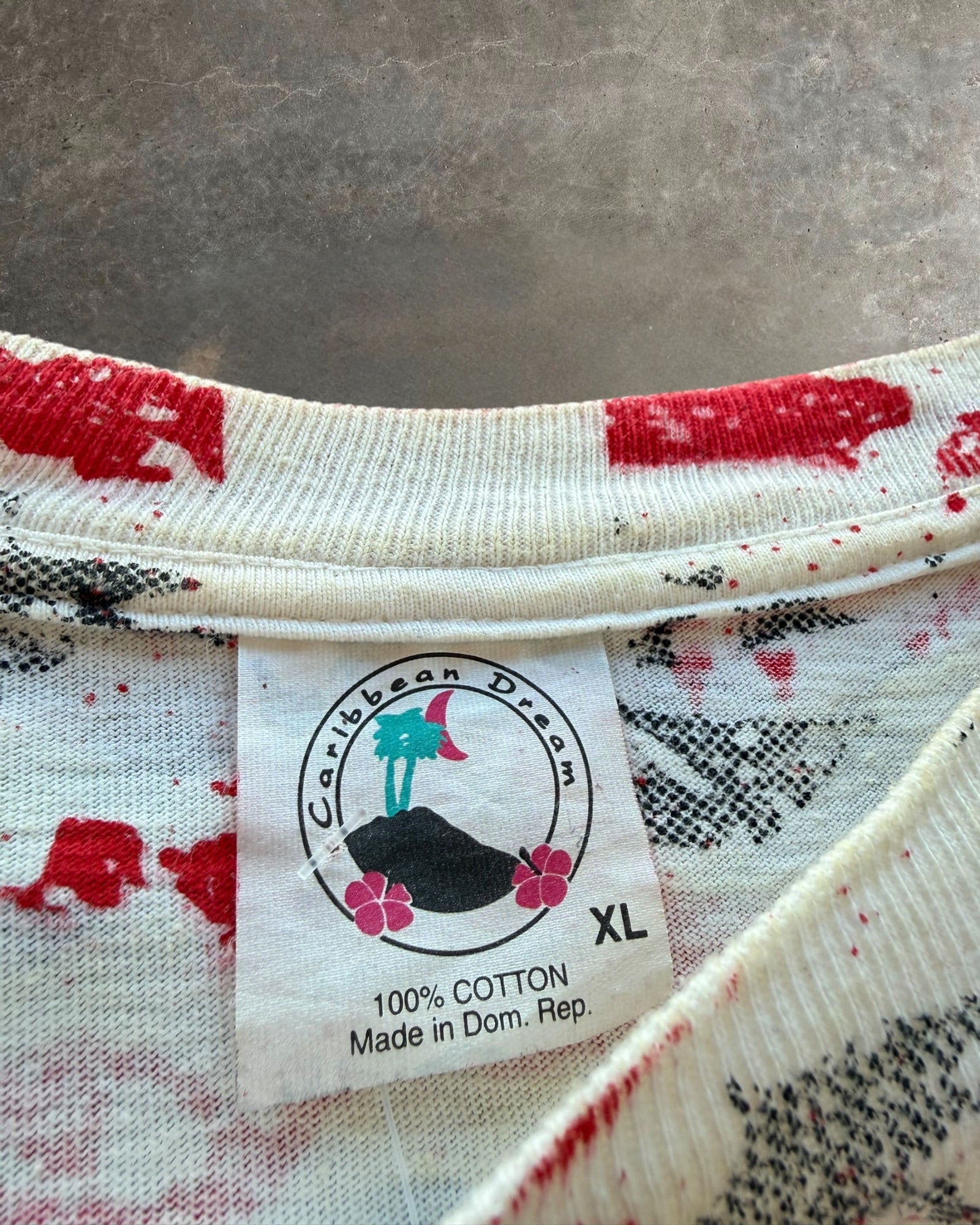 '93 Chicago Bulls World Champs AOP Sz. XL