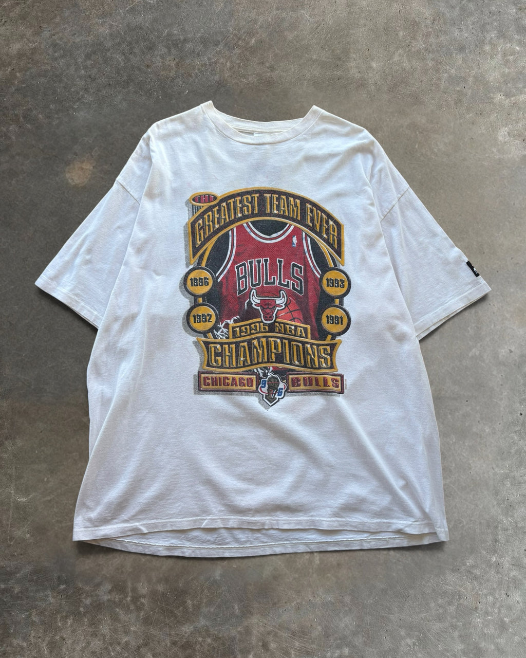 '90s Bulls Champion Tee Sz. XXL
