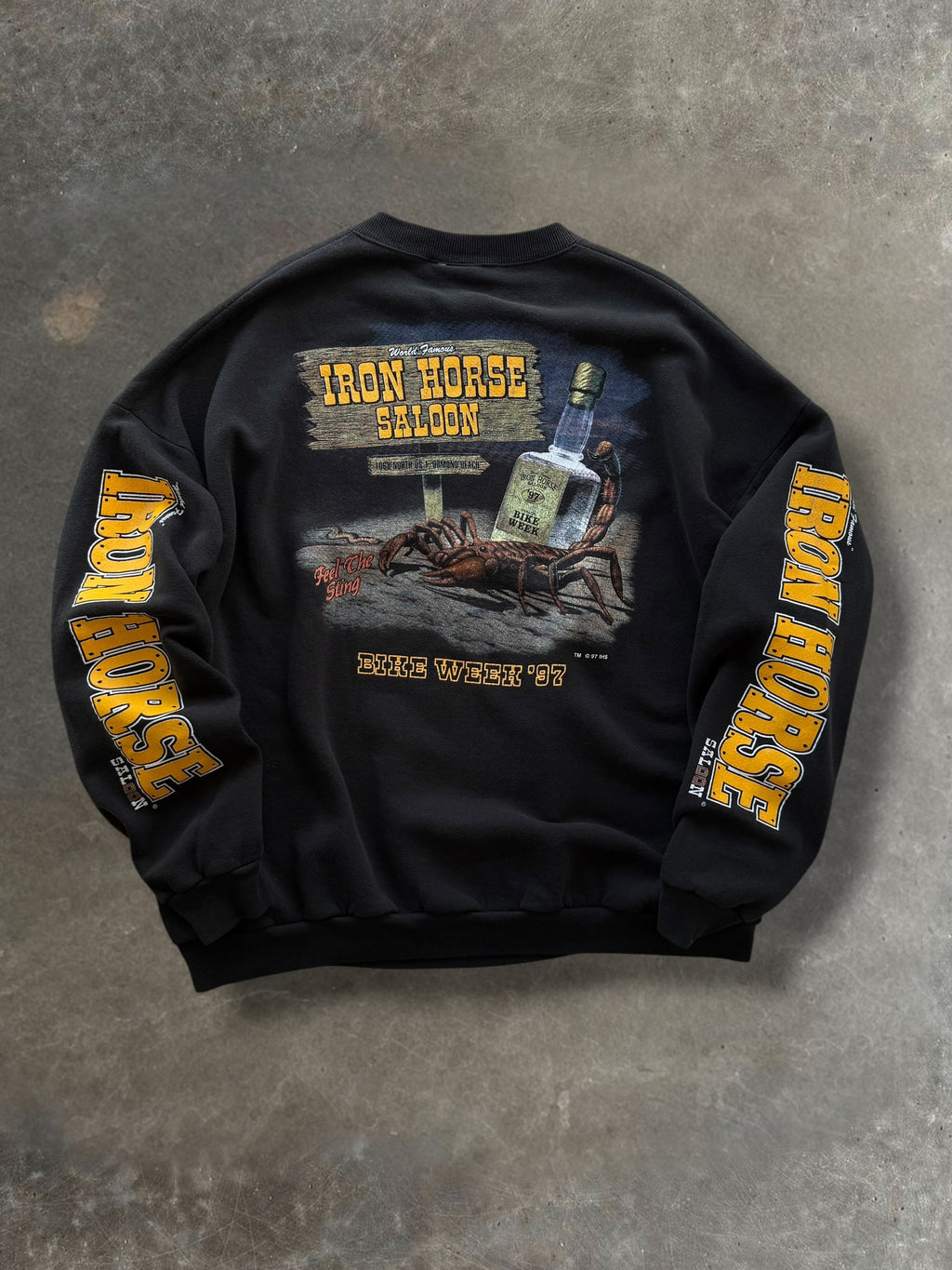 '97 Iron Horse Crewneck Sz. XL