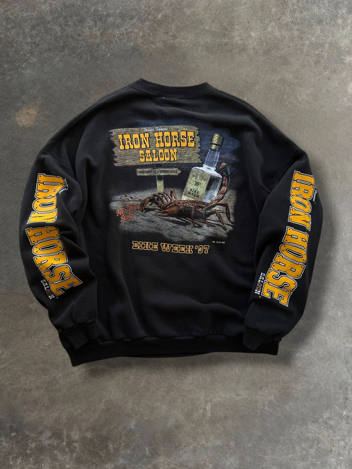 '97 Iron Horse Crewneck Sz. XL