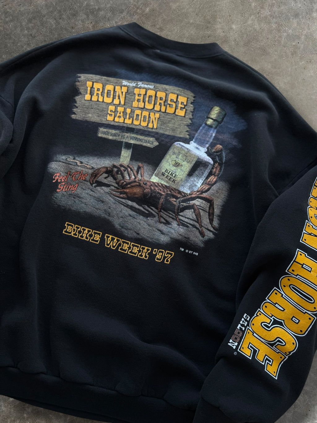 '97 Iron Horse Crewneck Sz. XL