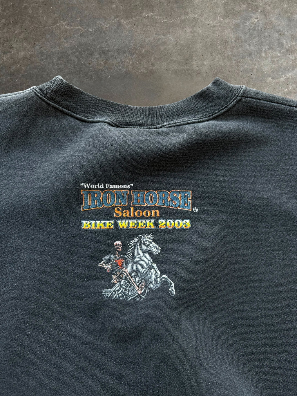 '03 Iron Horse Crewneck Sz. 3XL