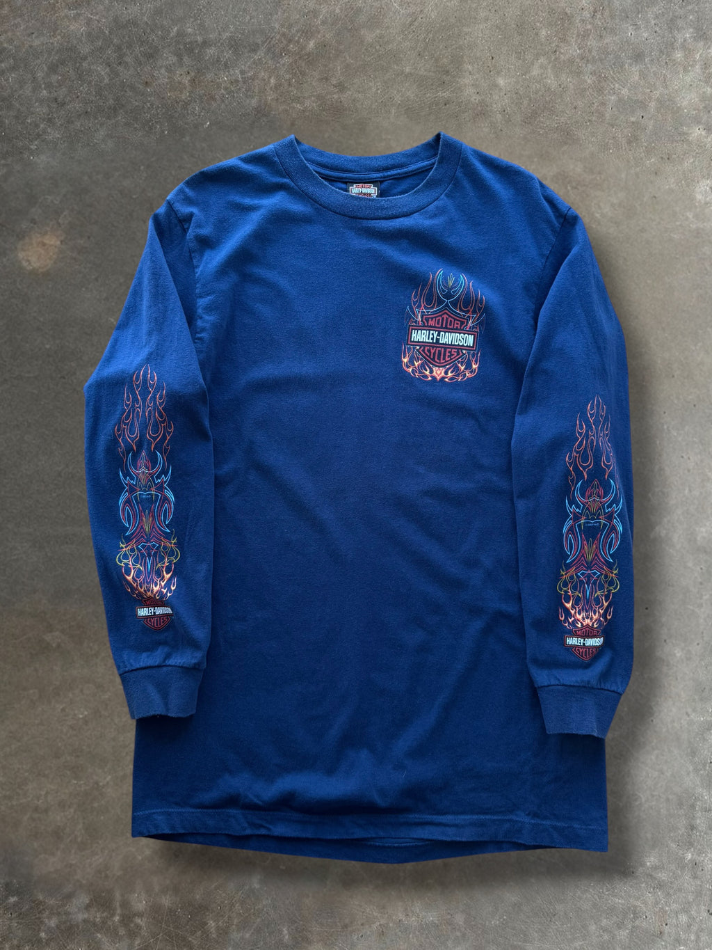 '04 Gulf Coast Harley LS Tee Sz. L