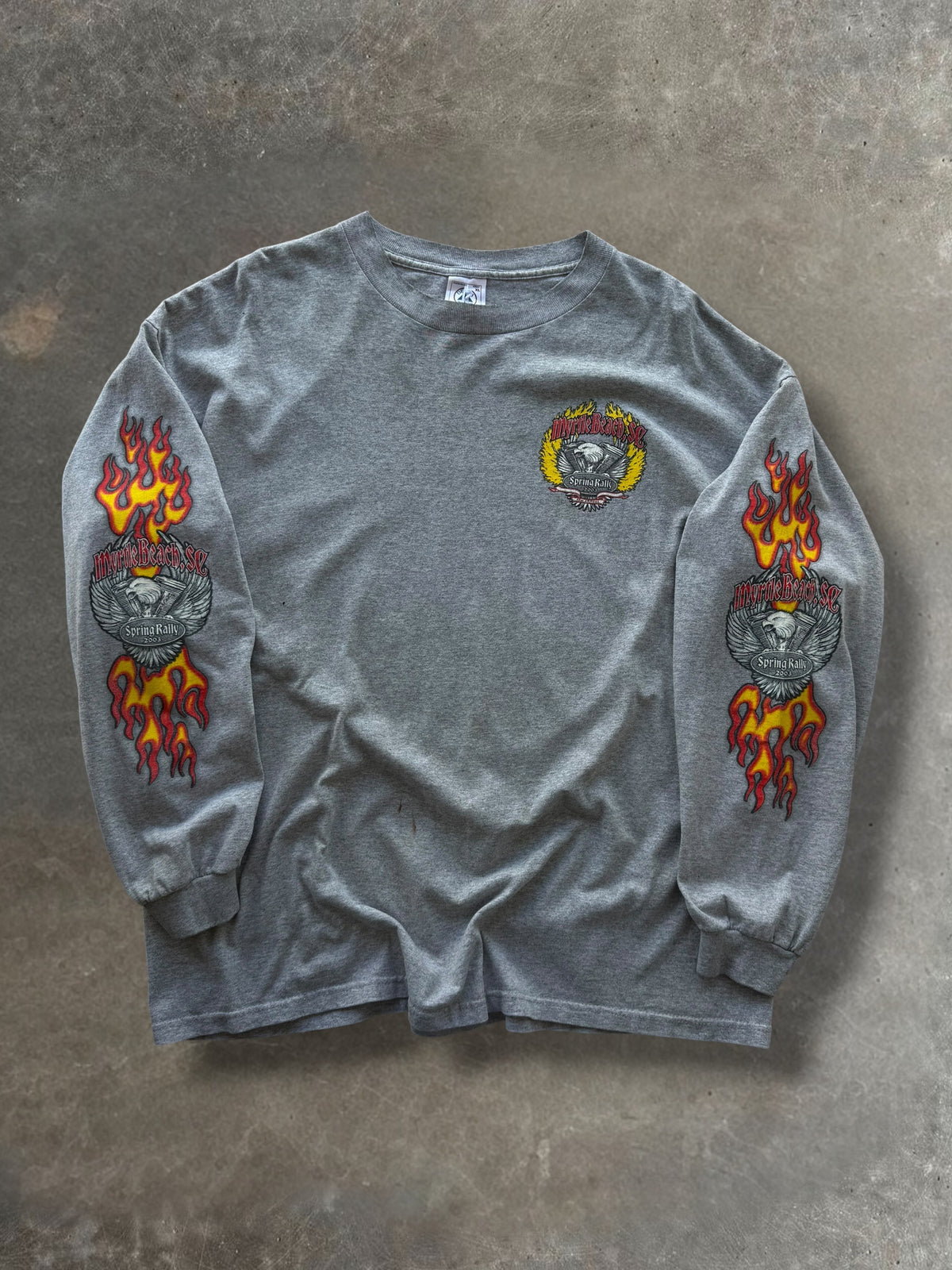 '03 Myrtle Beach Biker LS Tee Sz. XL