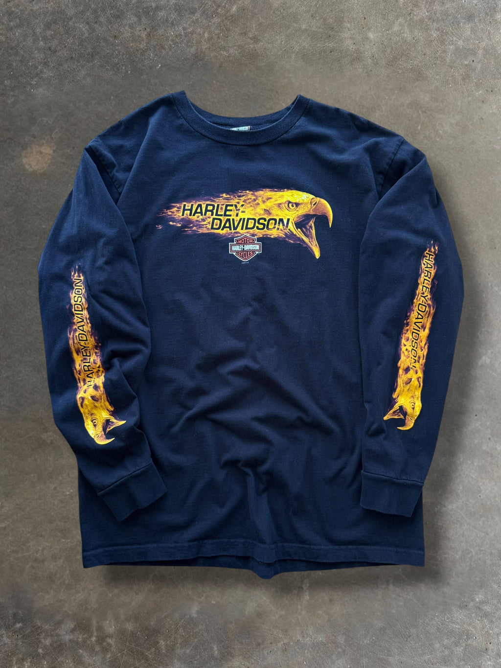'07 Flaming Eagle Harley LS Sz. XXL