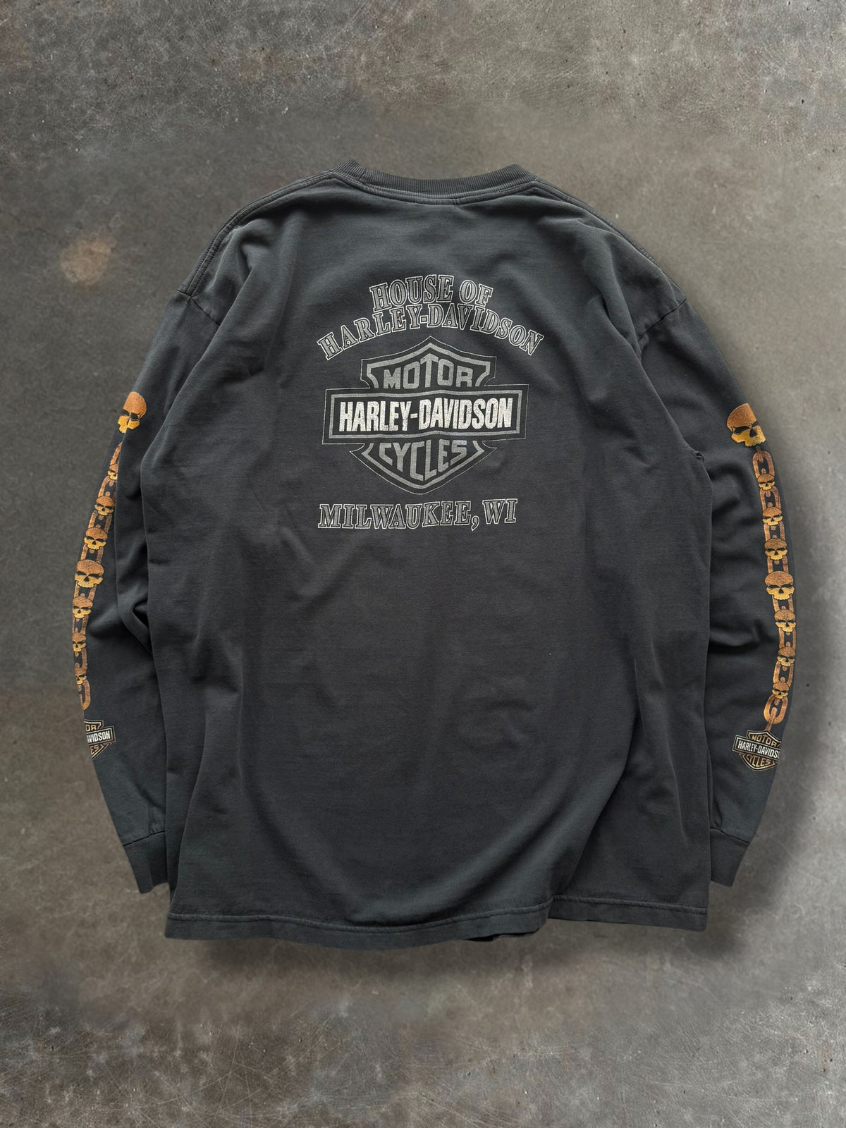 '03 Chained Harley Davidson Long Sleeve Sz. XL
