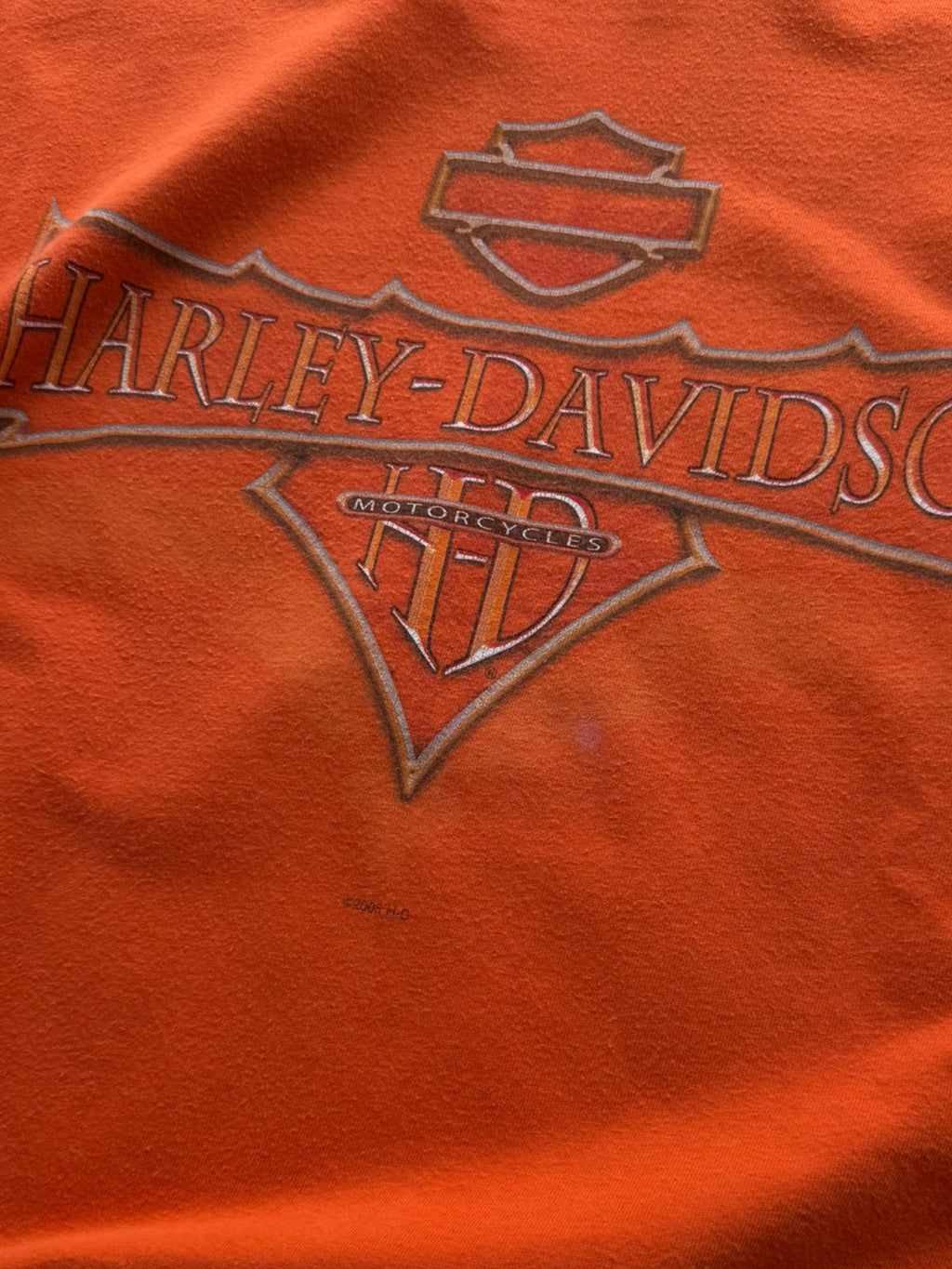 '01 Sword Harley Davidson Long Sleeve Sz. XL