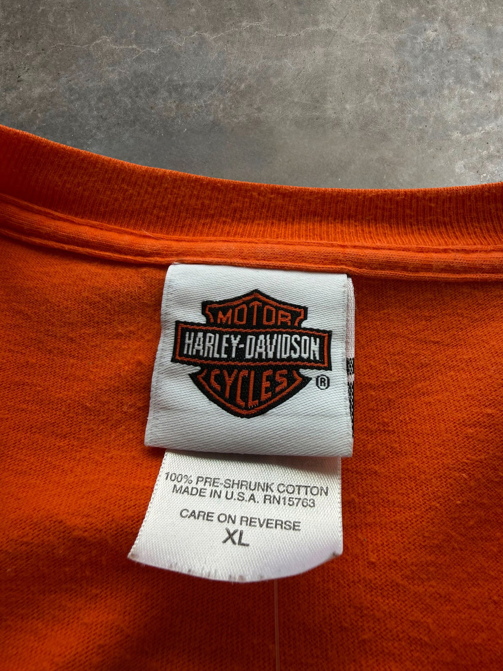 '01 Sword Harley Davidson Long Sleeve Sz. XL