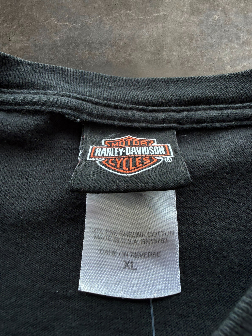 '05 Skull Harley Davidson Long Sleeve Sz. XL