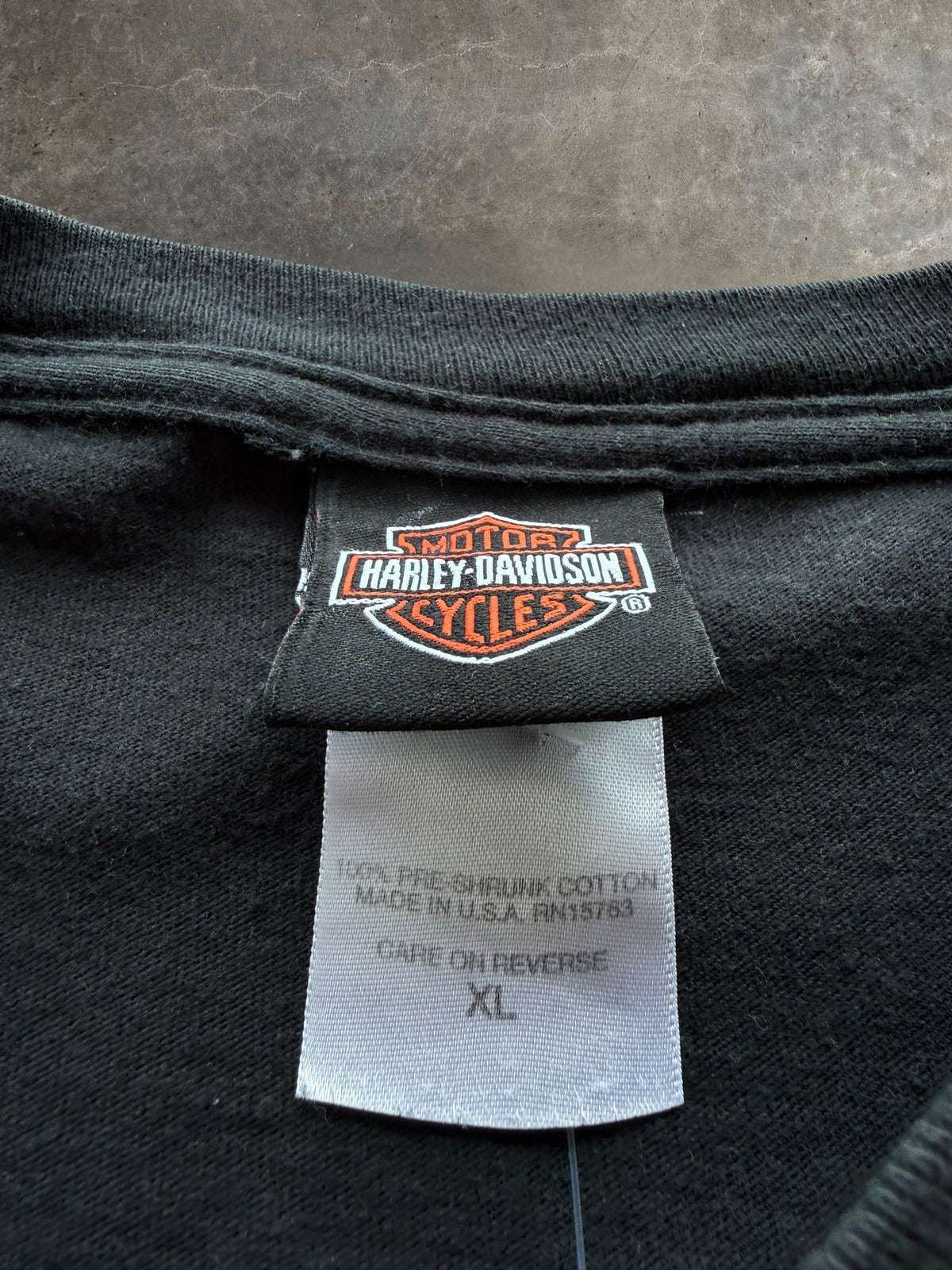 '05 Skull Harley Davidson Long Sleeve Sz. XL
