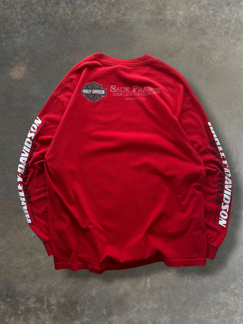 '12 Wisconsin Harley Davidson Long Sleeve Sz. XL