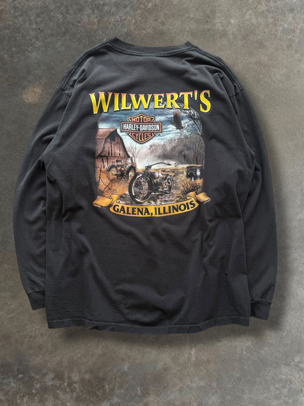 '99 Galena Harley Davidson Long Sleeve Sz. XL