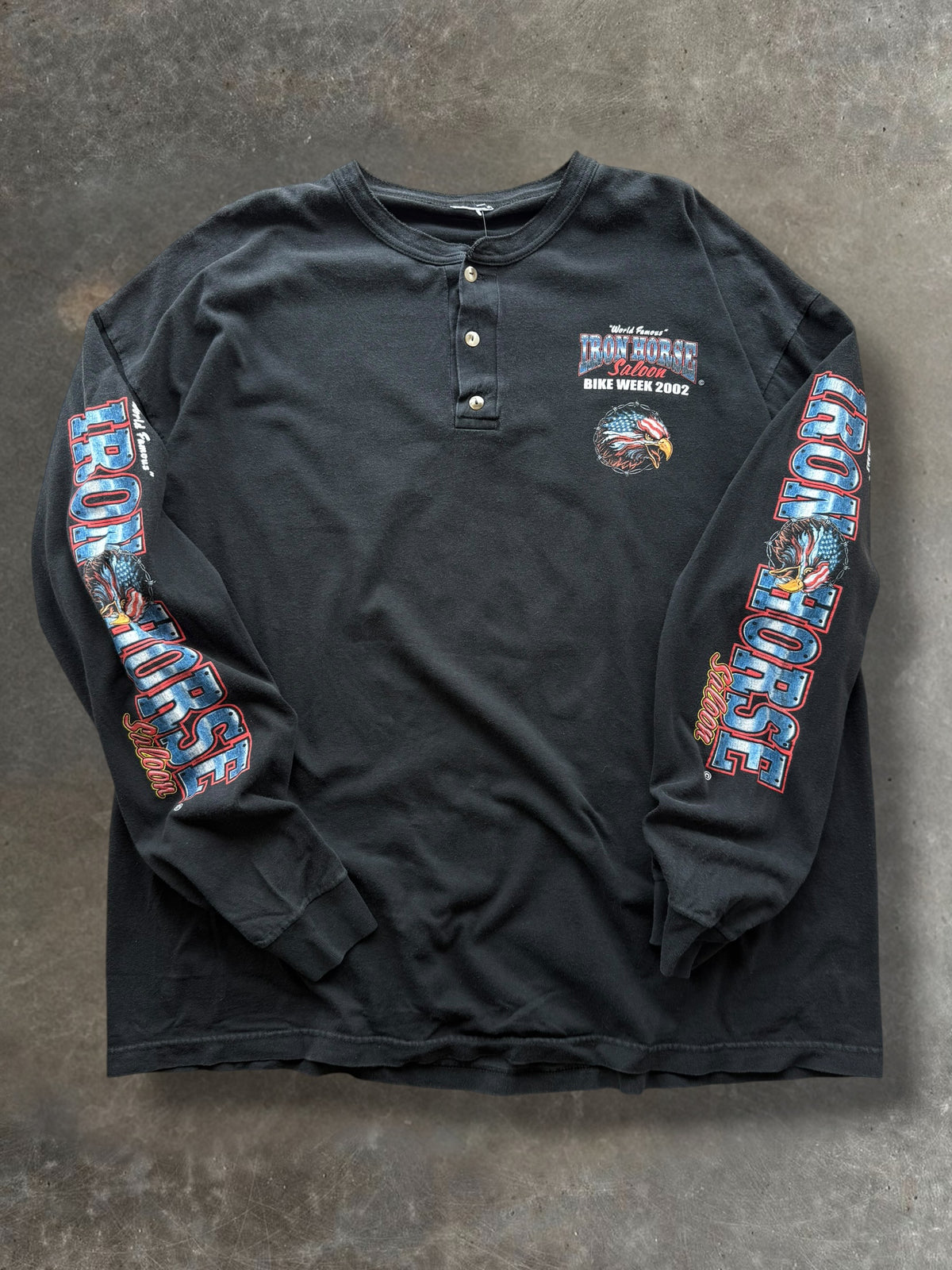 '02 Iron Horse Biker Long Sleeve Sz. XXL
