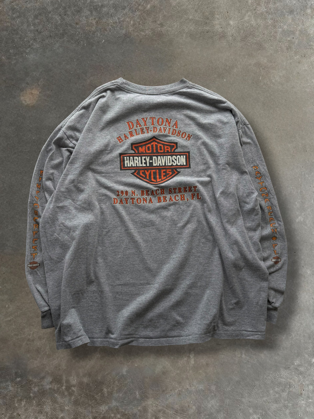 '03 Biketoberfest Harley Davidson Long Sleeve Sz. XXXL