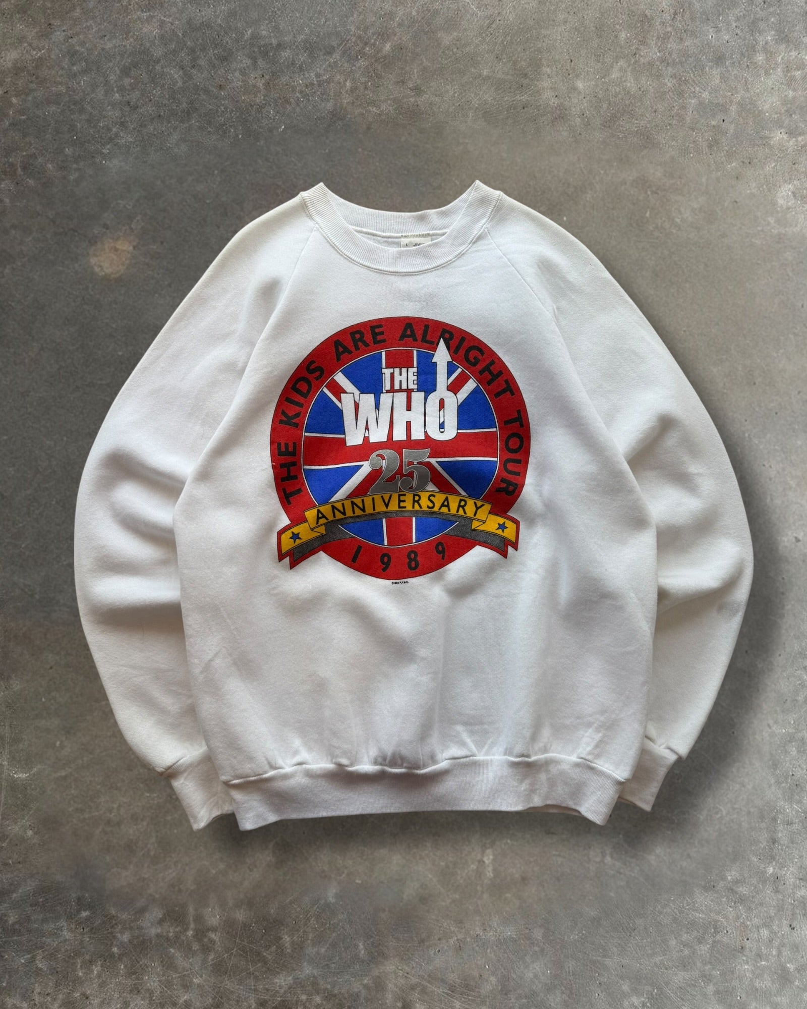'90s Tho Who Crewneck Sz. L