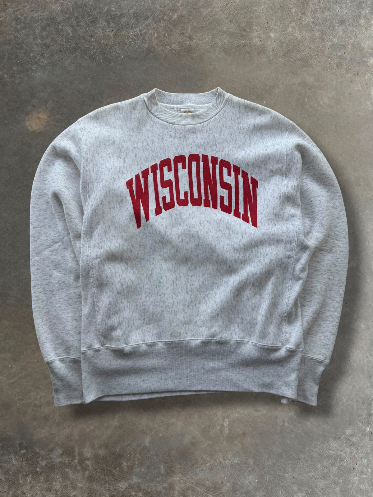 '90s Wisconsin University Crewneck Sz. L