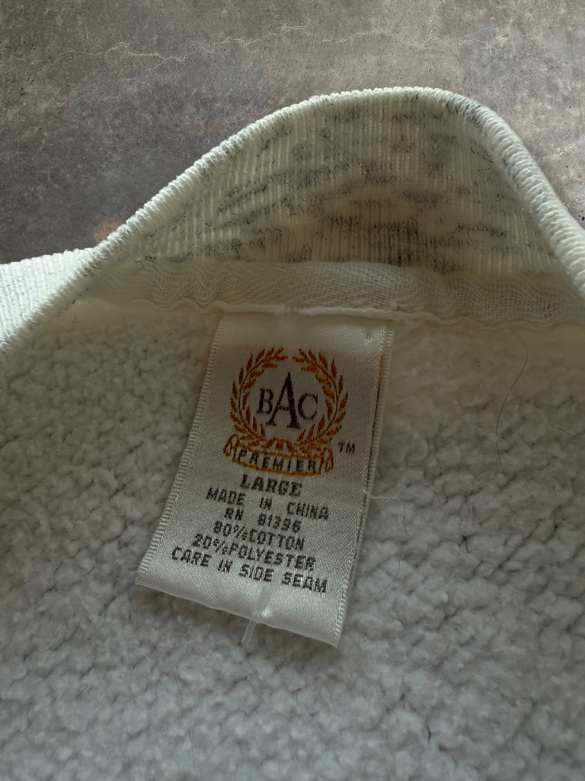 '90s Wisconsin University Crewneck Sz. L