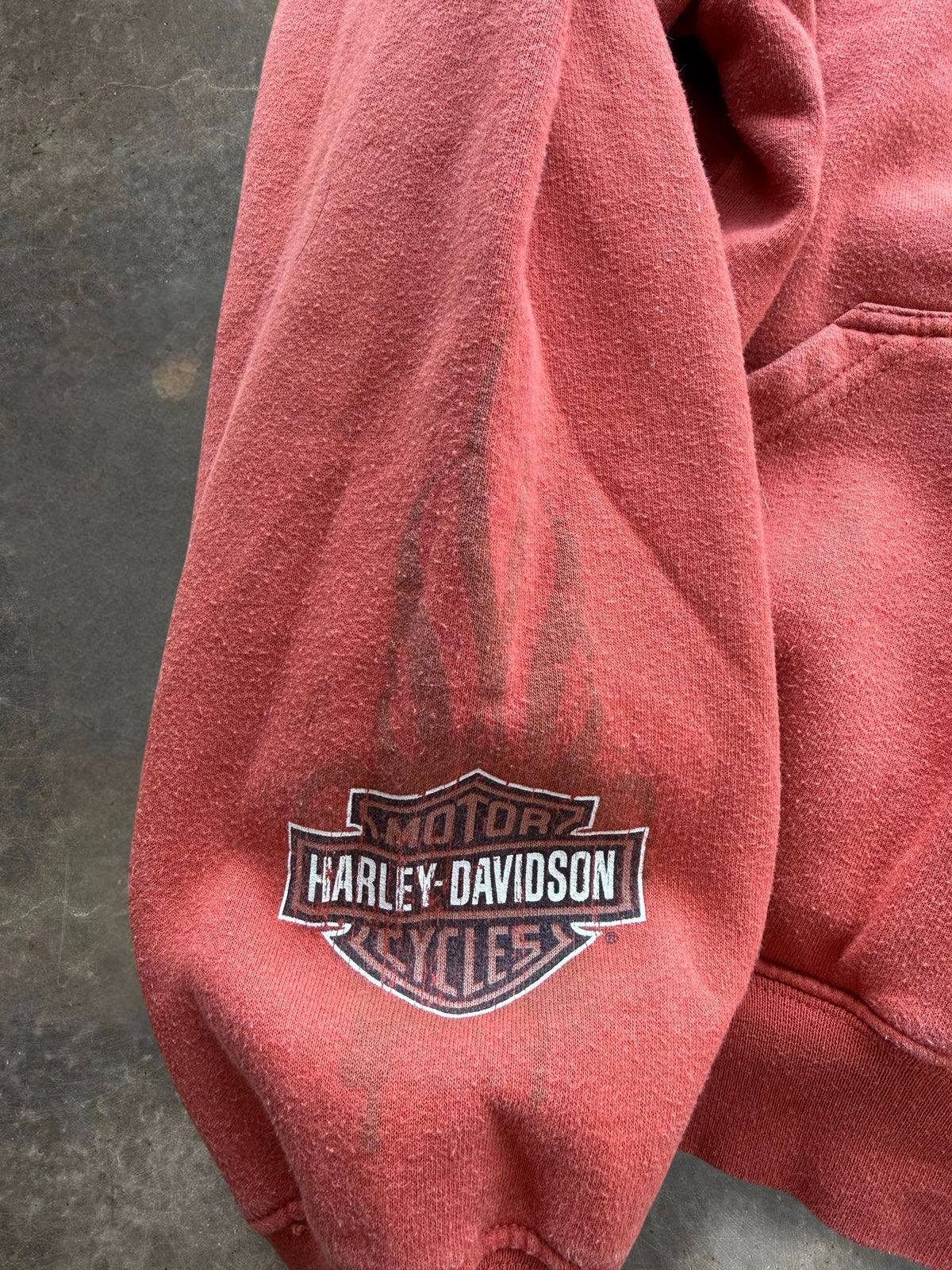 '00s Harley Davidson Quarter zip Sz.XL